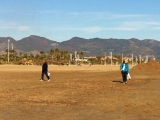 Caminando en la playa