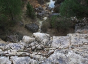 Vista desde la cascada